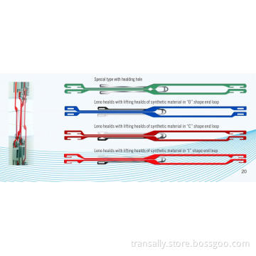 Synthetic Leno Healds for Textile Weaving Spare Part